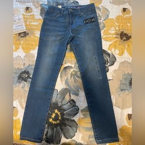 Girls jean jeggings with stretch! Size 8…. New with tags!!